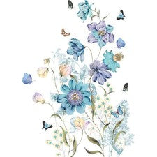 Flor Mariposa Salón Arte Pegatina Pared Hogar Fondo Calcomanía Decoración