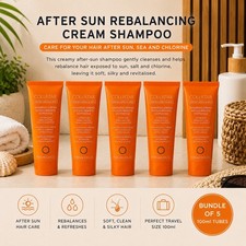 Champú crema reequilibrante Collistar After Sun 100 ml x5 cuidado del cabello tamaño de viaje