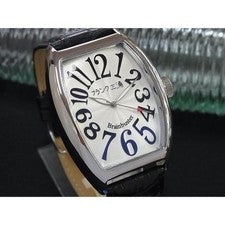 Reloj Frank Miura Frankmiura No. 6 Magnum cinturón de cuero blanco FM06K-W...