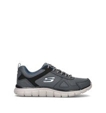 Skechers Sport Sneakers Uomo Grigio Pelle Rivestita N-52631-GYNV-A117429