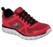 Skechers Sport Hombre TRACK BUCOLO Zapatillas Hombre Rojo