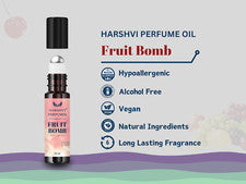 Aceite de perfume concentrado Fruit Bomb calidad premium / Attar, frutal de larga duración
