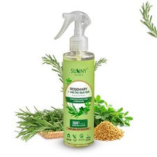 Spray para el cabello Rosemary Methi 200 ml vaporizador a base de hierbas para el cuidado del cabello más fuerte y suave