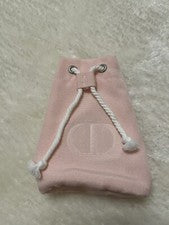 Bolsa de cosméticos maquillaje con cordón rosa Dior Beauty