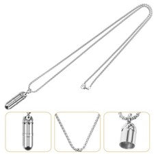 Collar Mujer Perfume Botella Colgante Fragancia Aceite Esencial Aromaterapia