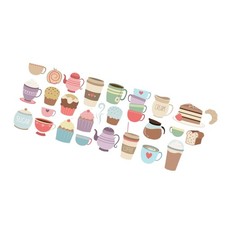 Pegatinas de pared para calcomanías de cocina accesorios decorativos para el hogar pastel
