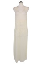Vestido mujer Pinko talla 32 (IT 38) crema vestido recto vestido camisero vestido verano