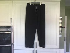 Pantalones de chándal abiertos Carabou de Cara Fashions para hombre - talla XXL con pierna ordenada - NUEVOS.