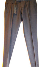 Pantalones plisados de vestido de lana azul marino para hombre John Barritt talla US 40 EU 56