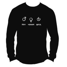 Nueva Moda Camiseta Hombre Mujer Geek Camiseta Informal Algodón Talla S a 3XL