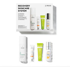 Juego de 4 sistemas de cuidado de la piel IMAGE RECOVERY: limpiador + suero + hidratante +🎁