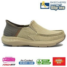 ZAPATOS DEPORTIVOS PARA HOMBRES SKECHERS SLIP-INS ESPUMA VISCOELÁSTICA COMODIDAD INFORMAL SENDERISMO CAMINAR