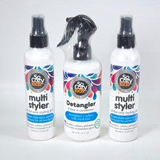 So Cozy Kids Juego de Cuidado del Cabello Desenredante Multi Styler Sellado Soja Kiwi Sin Sulfato