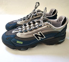 New Balance 1000 Retro Zapatos para Correr Para Hombre Talla 11.5 Negro Azul Marino M1000S