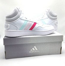 Adidas Mujer Aros 3.0 Mid Clásico Día Mundial de la Amistad Gx7235 Blanco Nube