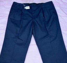 Pantalón HENRY SEGAL INDUSTRIAL AZUL HOMBRE TALLA - W52 X L36 - SIN DOBLADILLO. ETIQUETA NO. B363