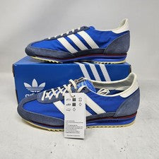 Adidas SL 72 OG Zapatos Informales Clásicos / Azul Pájaro Blanco / JS0255 / Para Mujer 10