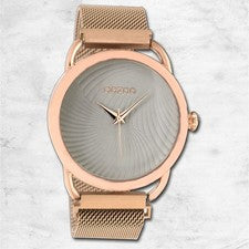 Oozoo Reloj De Pulsera Mujer Relojes Análogo Metal oro rosa UOC10698