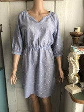 lindo vestido de mujer diseñado por Old Navy talla SP figura favorecedora