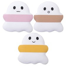 Lindas esponjas faciales de 3 piezas esponja de maquillaje terciopelo soplo cojín base