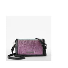 Bandolera para mujer BRAHMIN Minuette heroica púrpura Adelaida