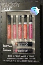Puchero Brillante - Brillo Labial 7 Piezas Set de Regalo 5 Brillo Labial 2 Labiales Envío Gratis