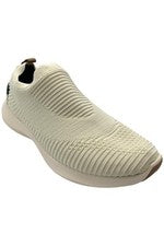 Zapatilla deportiva sin cordones Vessi Everyday Move para hombre de lino beige sobre goma