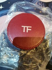 Tom Ford Beauty Borgoña Marrón Rojo Estuche Redondo para Joyería/Lápiz Labial