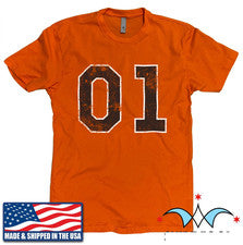 CAMISETA DUKES OF HAZZARD GENERAL LEE ESTILO RETRO DESGASTADO Talla S-5XL