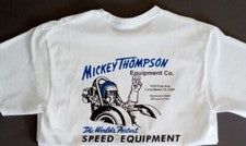 Camiseta Mickey Thompson Speed Equipment Drag Racing estilo vintage Hot Rod