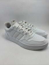 Adidas Hoops 3.0 Zapatillas bajas de baloncesto clásicas vintage - blancas para hombre talla 11