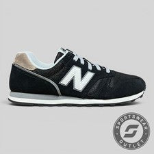 UK 10 - New Balance 373 Hombre - Negro/Blanco (ML373XB2)