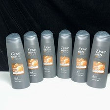 Paquete de 6: champú/acondicionador fortificante 2 en 1 Dove Men+Care grueso y fuerte 12 oz