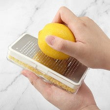 Rallador de acero inoxidable 304 grados para queso cáscara de limón y cortar verduras