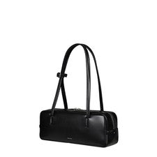 Bolso Baguette STAND OIL More Negro Mujer Bolso de Hombro K-Fashion