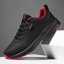 Zapatos para caminar transpirables sin cordones informales deportivos gimnasio moda para hombre