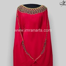 ImranArts-D55 Caftán Marroquí Elegante Farasha Étnico Abaya Boda Árabe Atuendo
