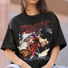 Camiseta PIMP C Pimp C Camiseta Pimp C Hiphop Rapero