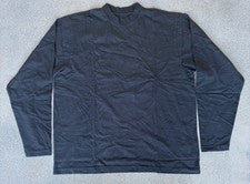 Camiseta Yeezy Gap H03 LS Negra Grande Auténtica NUEVA
