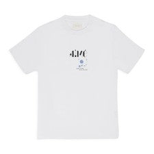 Camiseta AIME LEON DORE Blanca Logo Tinta SS TALLA L $85