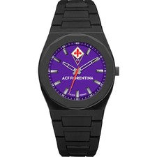 Orologio Uomo AC FIORENTINA P-FN456UP1 Resina Nero Viola OFFICIAL