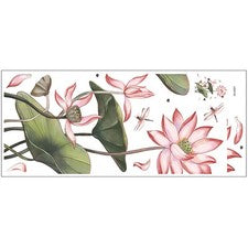 Calcomanías adhesivas de pared para dormitorio extraíbles flores hágalo usted mismo decoración del hogar