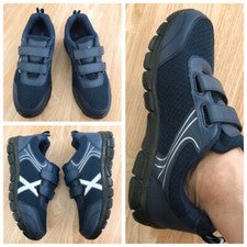 ZAPATO CRUZADO ULTRALIGERO HOMBRE AZUL MARINO ORTOPÉDICO DIABÉTICO ABSORCIÓN DE IMPACTOS 7-12