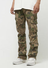 Pantalones cargo Smoke Rise para hombre, estilo # JP24538BEC, talla 46 grandes y altos, color camuflaje