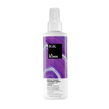 Spray tratamiento tonificante púrpura IGK LA BLONDE 7 OZ