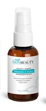 Suero de éster de vitamina C de 2 oz suero facial iluminador cuidado hidratante de la piel