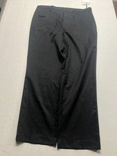 Pantalones Chinos Calvin Klein Negros Calce Recto Carrera Negocios Hombres Talla 36x30 Nuevos con Etiquetas