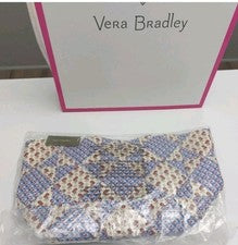 Bolso de Mano Vera Bradley Premium Algodón Pequeño Hathaway, Talla Única, Rachel Ditsy