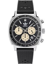 Reloj Adidas Originales Unisex Master One Cronógrafo Acero Inoxidable - AOFH23505 NUEVO