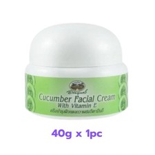 ABHAIBHUBEJHR Crema Facial Cuidado de la Piel Hidratante Facial Pepino Orgánico 40g